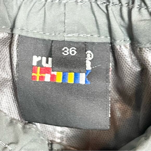 Rukka waterproof pants woman’s size EU 36 gray elastic waistband - Picture 7 of 10